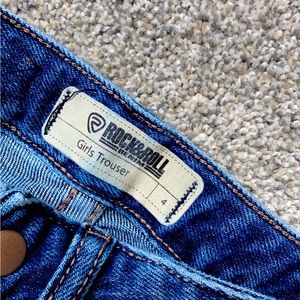Rock&Roll Denim, Girls Trousers, Size 4